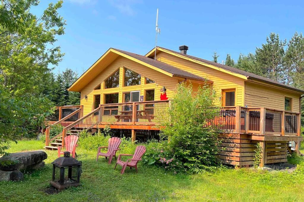 Chalet L'Erable Mont-Tremblant/Lac Superieur & Spa Esterno foto