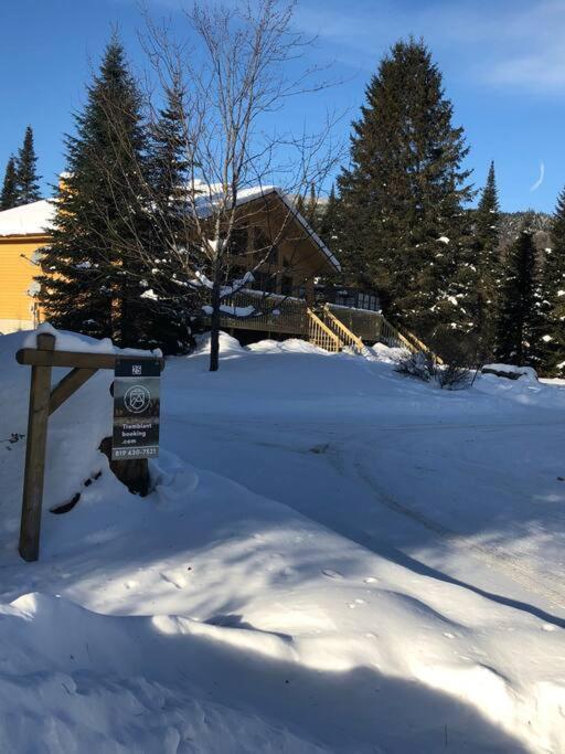 Chalet L'Erable Mont-Tremblant/Lac Superieur & Spa Esterno foto